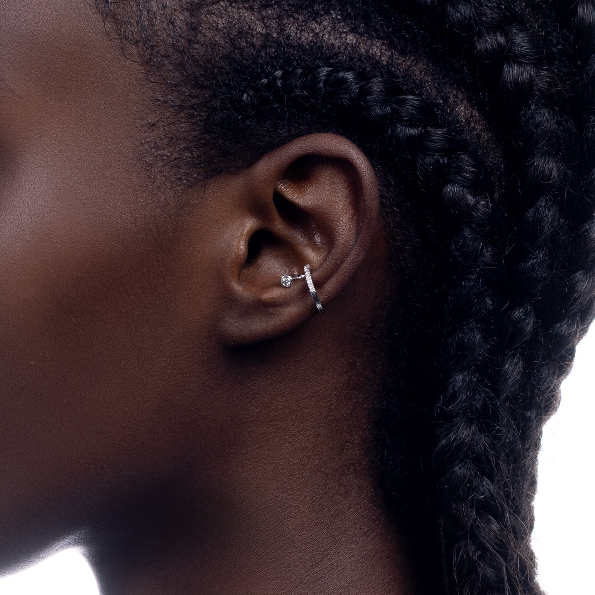 DROSERA Diamond Ear Cuff