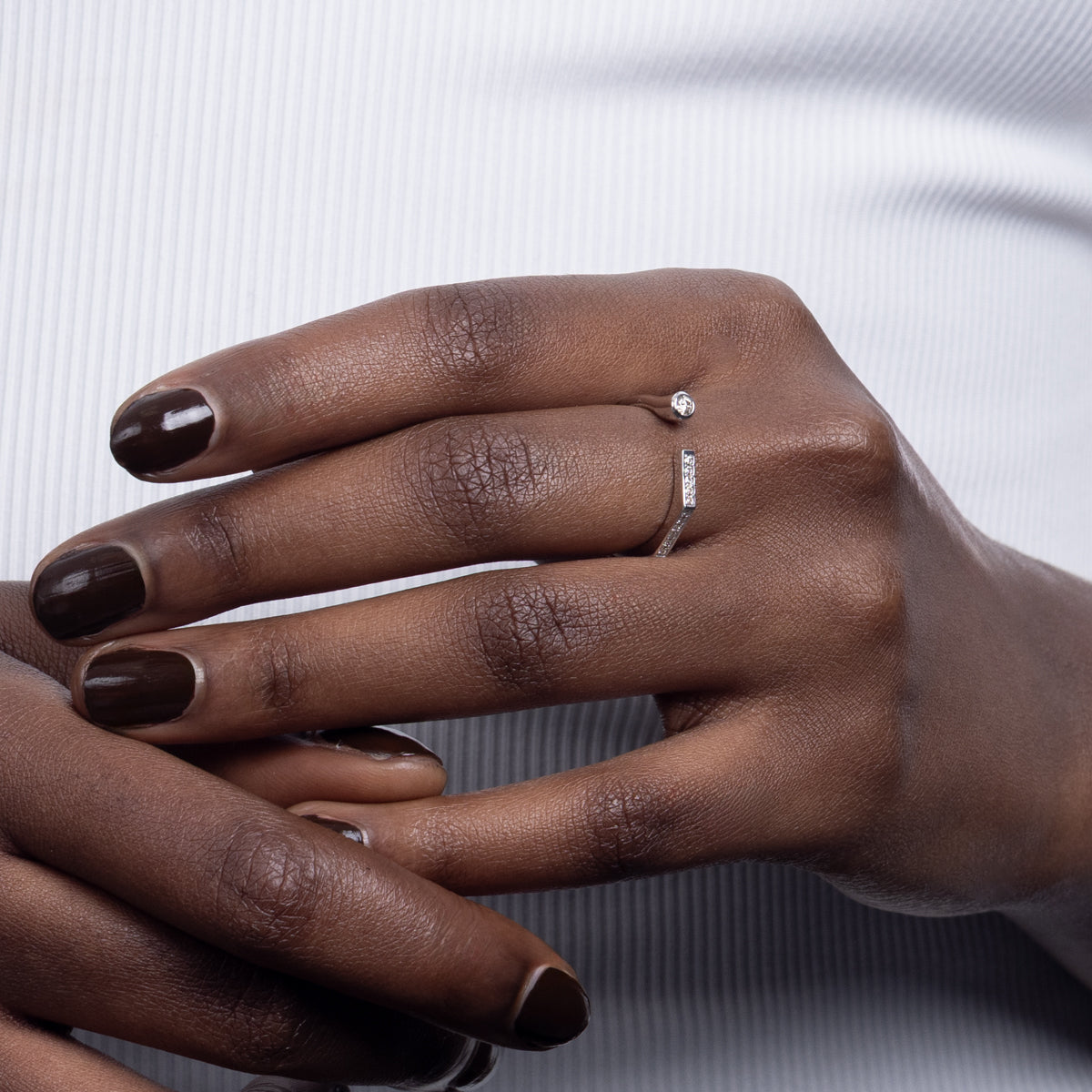 MANHATTAN Diamond Cuff Ring