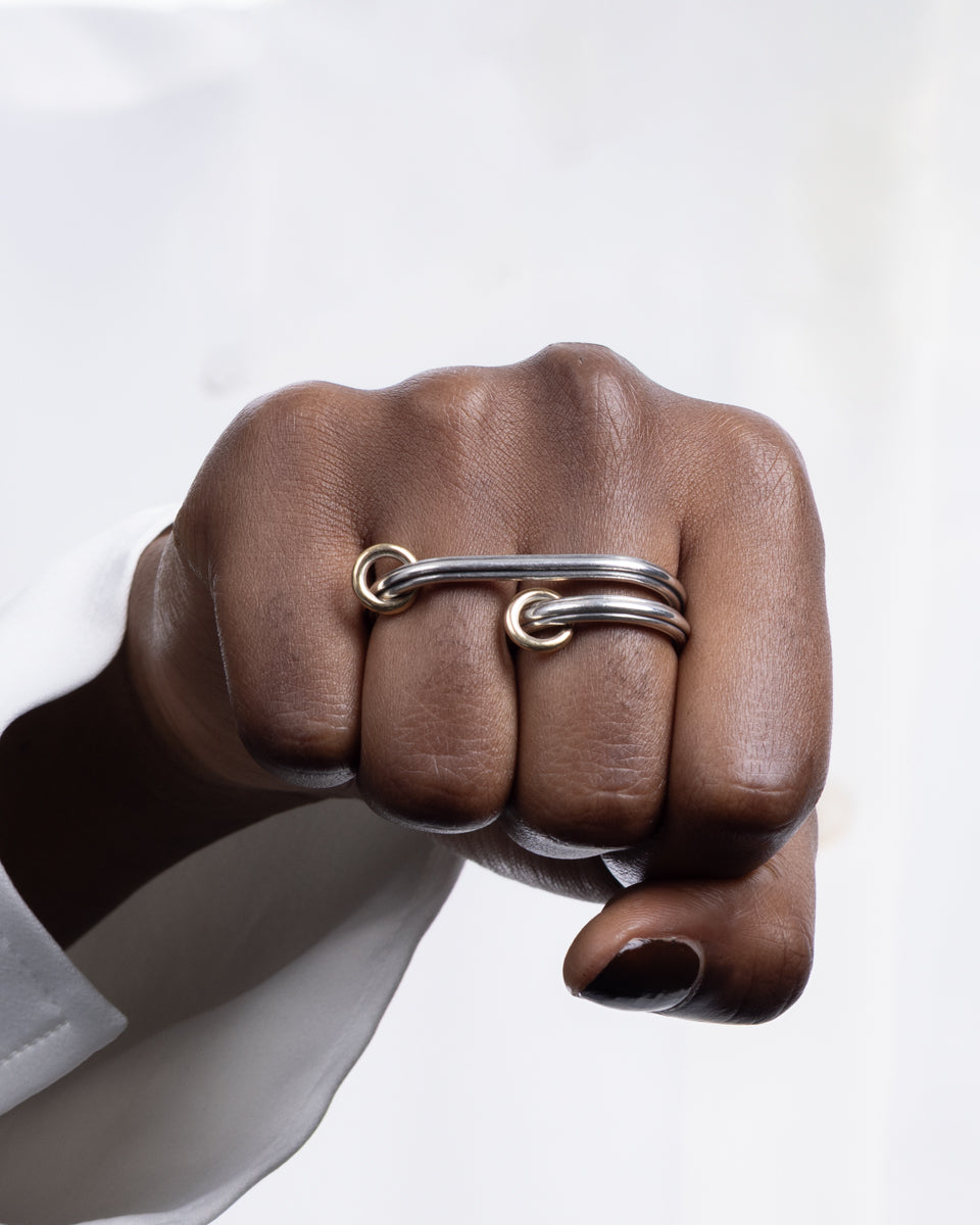 DUNE Double Finger Ring