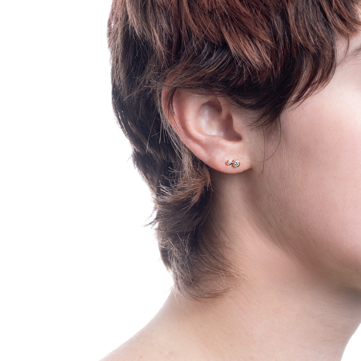 DROSERA Diamond Stud Earring