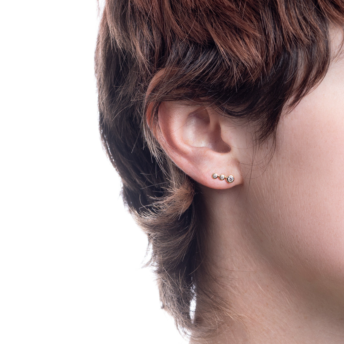 DROSERA Diamond Stud Earring
