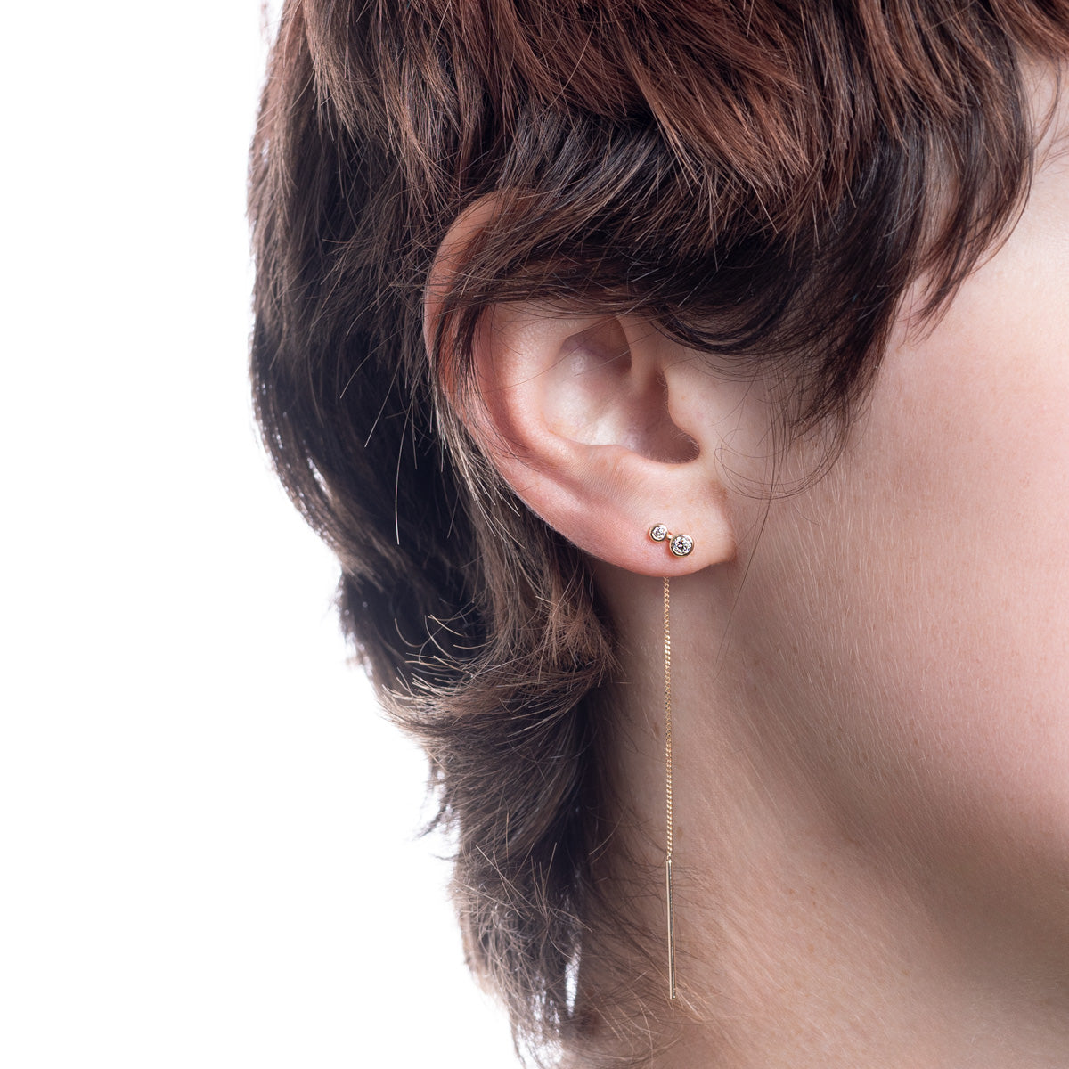 DROSERA Diamond Chain Earring