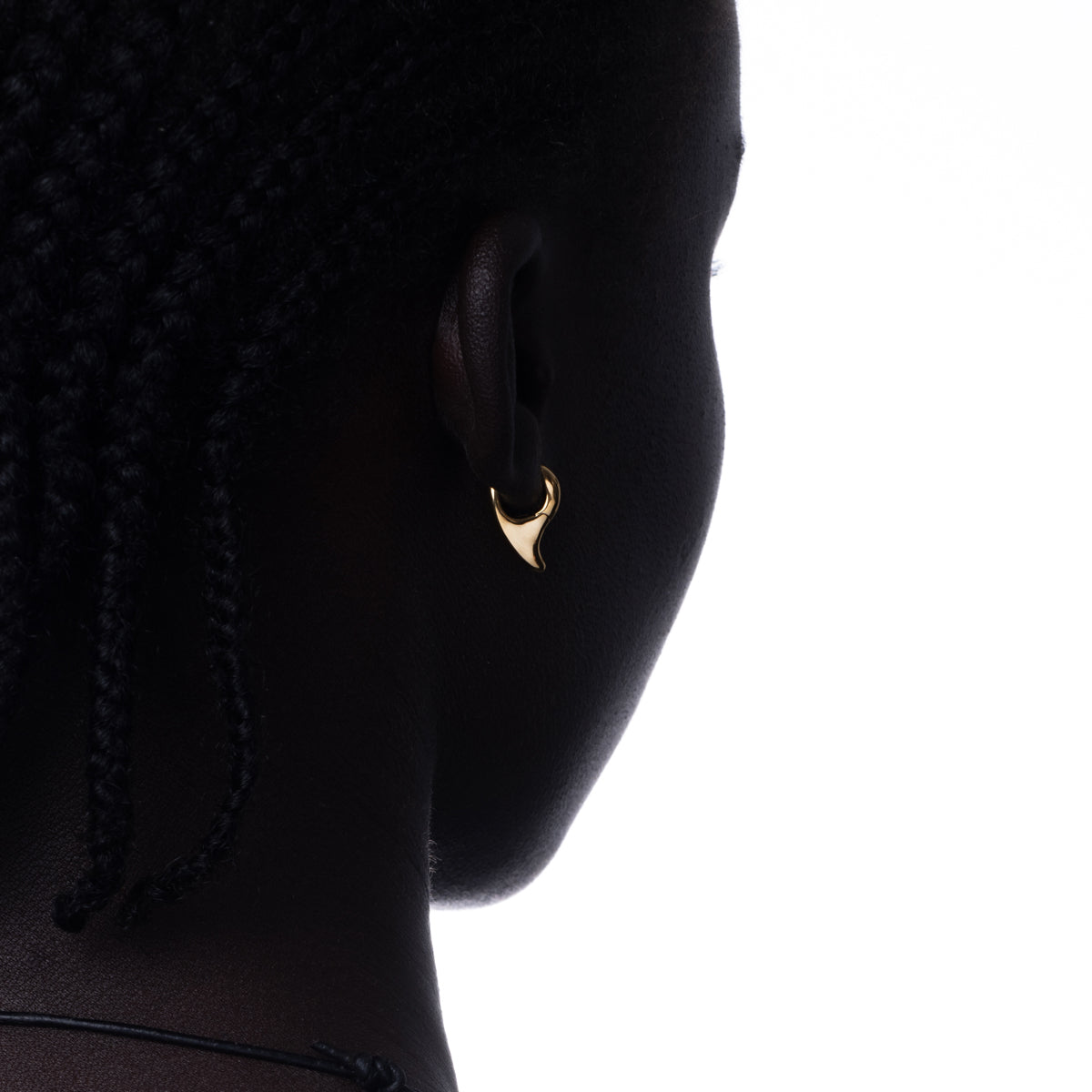 PARAKEET Huggie Earring Gold Plated