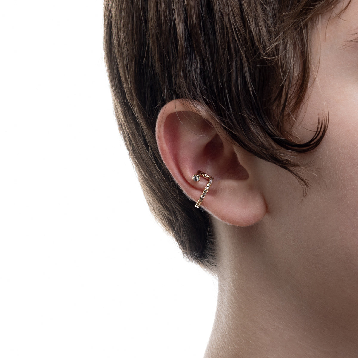DROSERA Diamond Ear Cuff