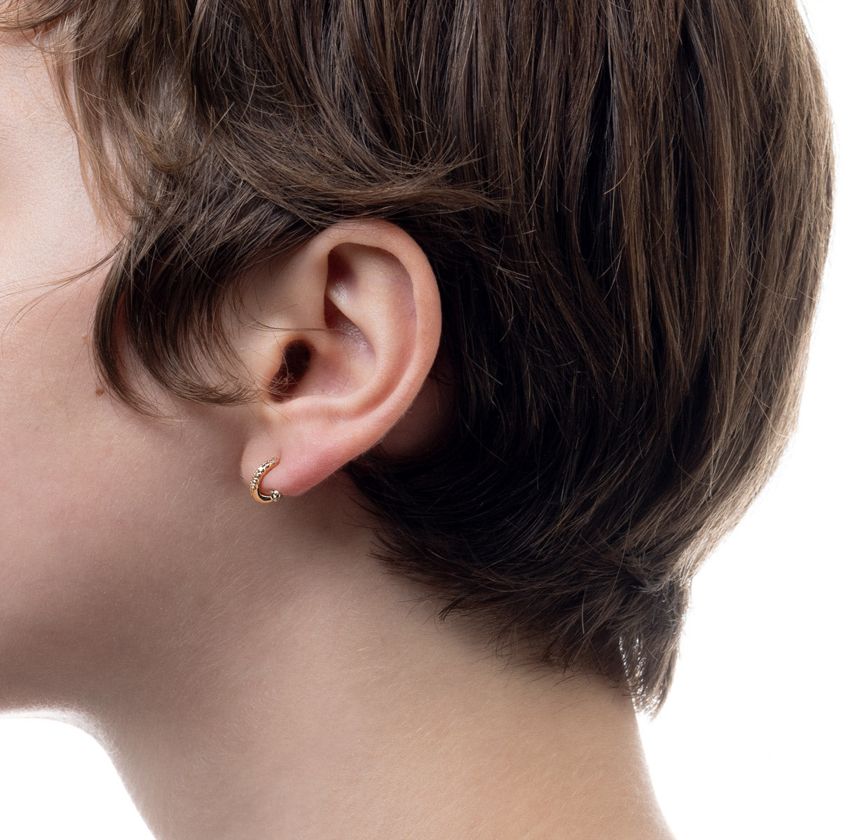 DROSERA Diamond Earring for Left ear