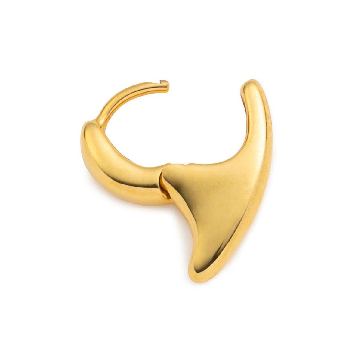 PARAKEET Huggie Earring Gold Plated