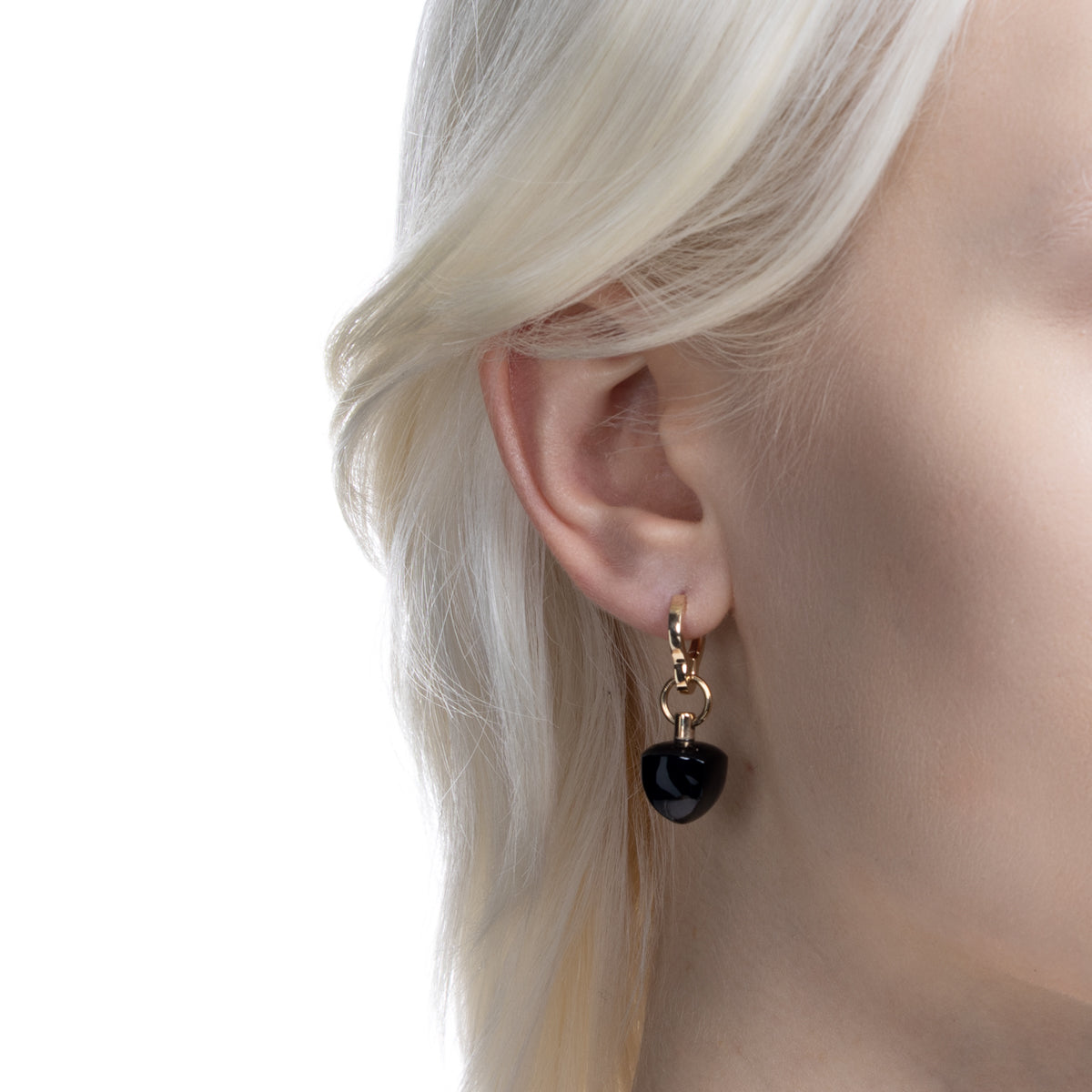 BIRD OF PARADISE Charm, Onyx