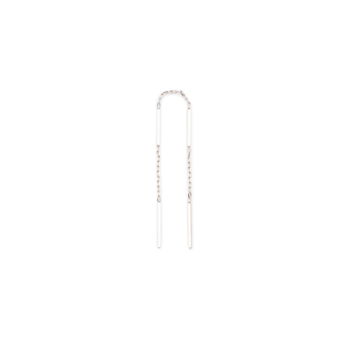 ALL ABOUT BASICS Toggle Chain Earring
