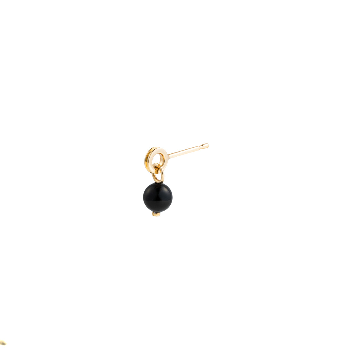 Mini BELUGA Onyx Earring