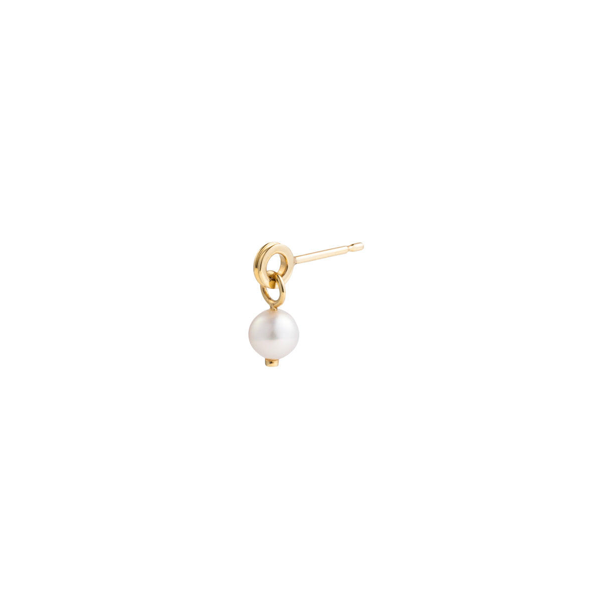 Mini BELUGA Pearl Earring