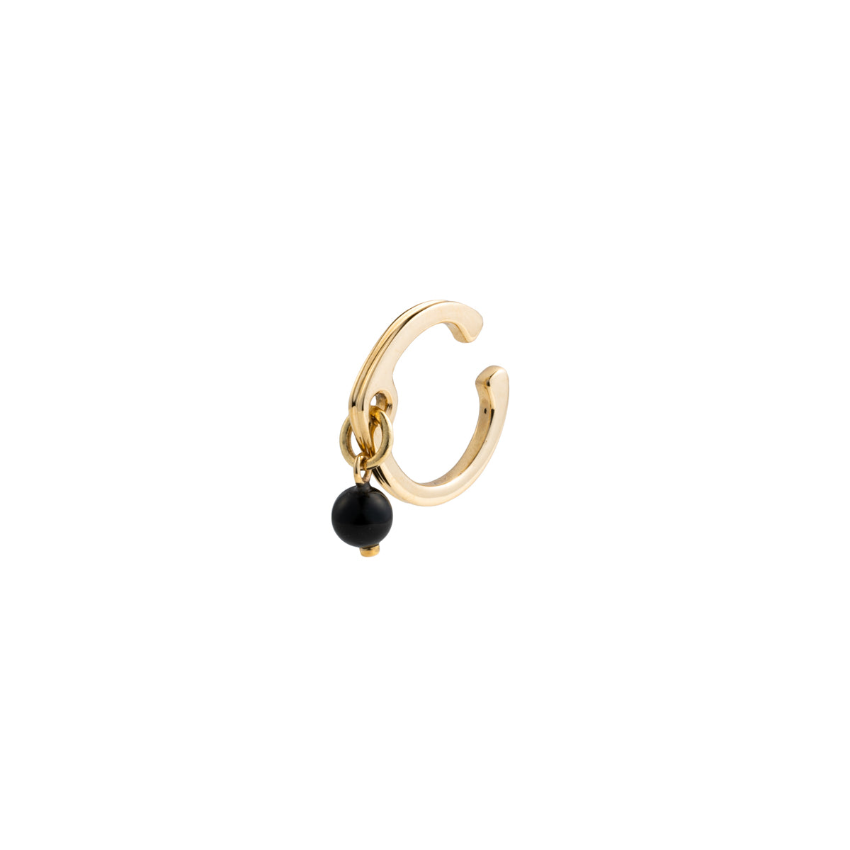 Mini BELUGA Onyx Ear Cuff