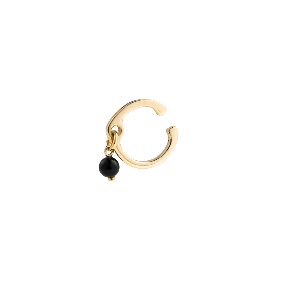 Mini BELUGA Onyx Ear Cuff