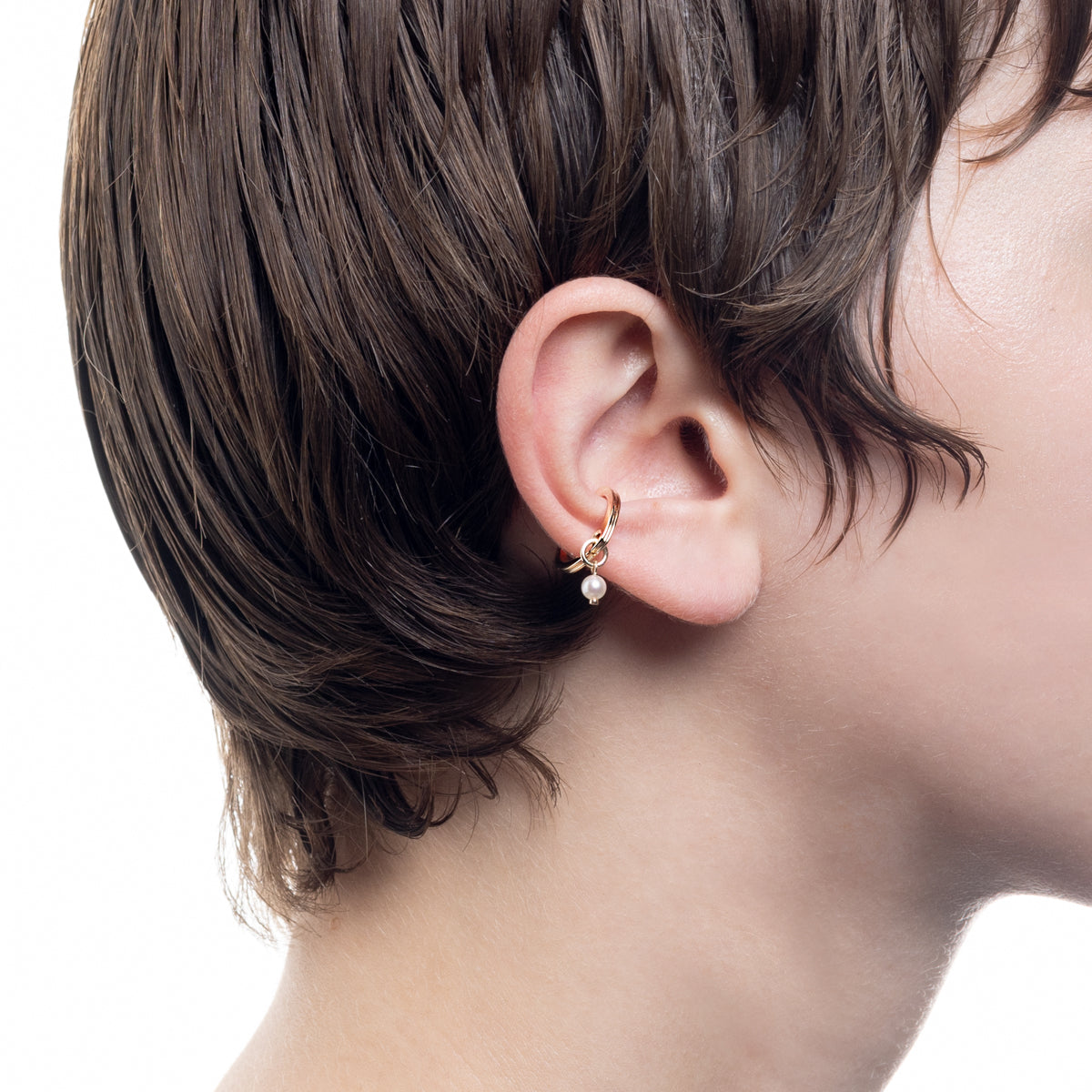 Mini BELUGA Pearl Ear Cuff