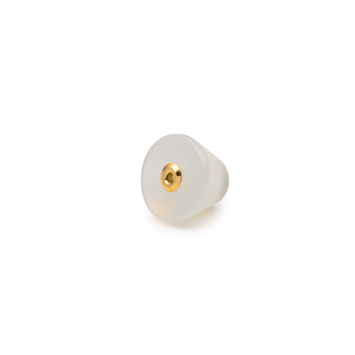 Corn White Chalcedony Stone for SPEAR Earring