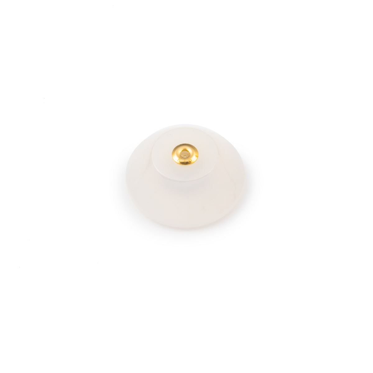 Corn White Chalcedony Stone for SPEAR Earring