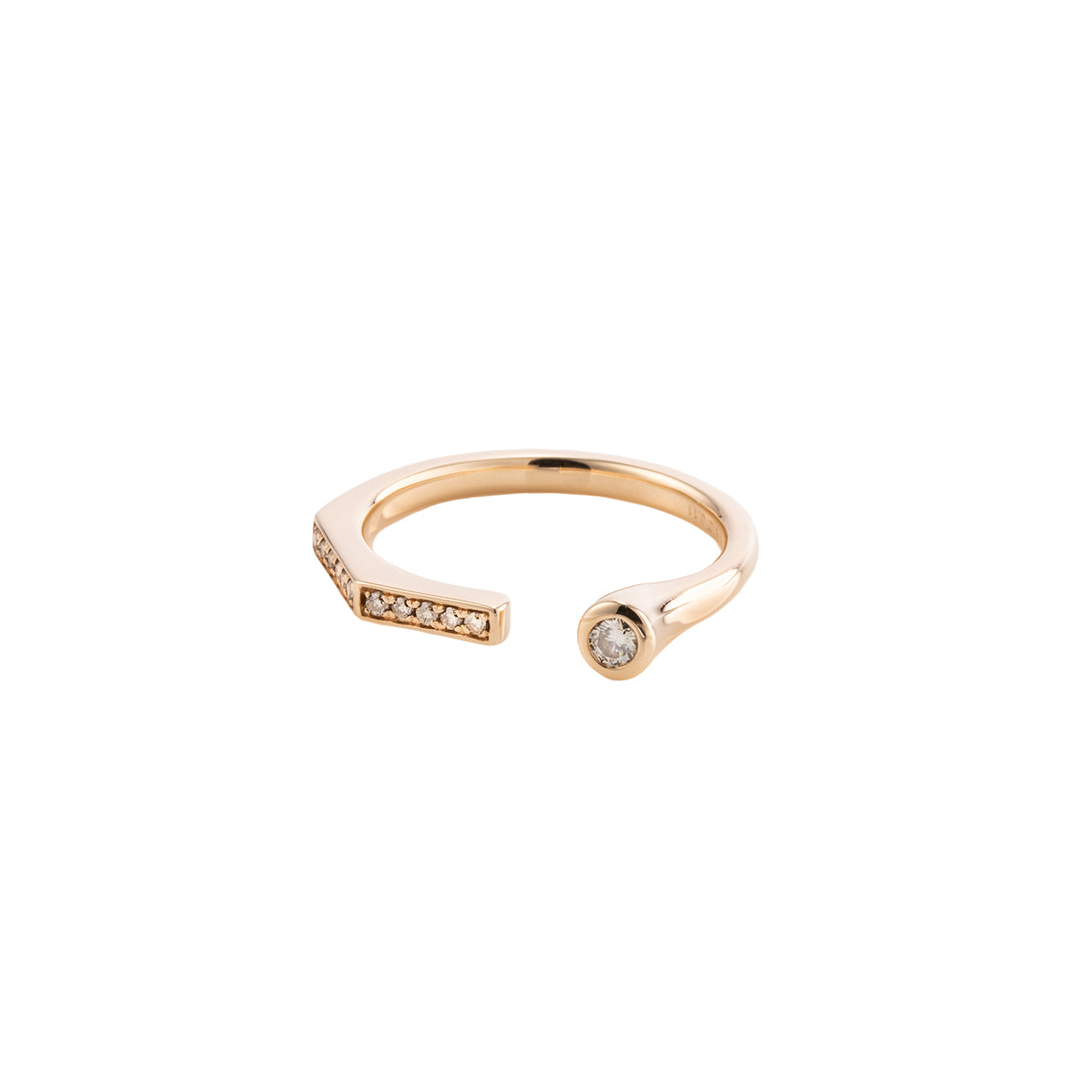 【Made-To-Order】MANHATTAN Diamond Cuff Ring