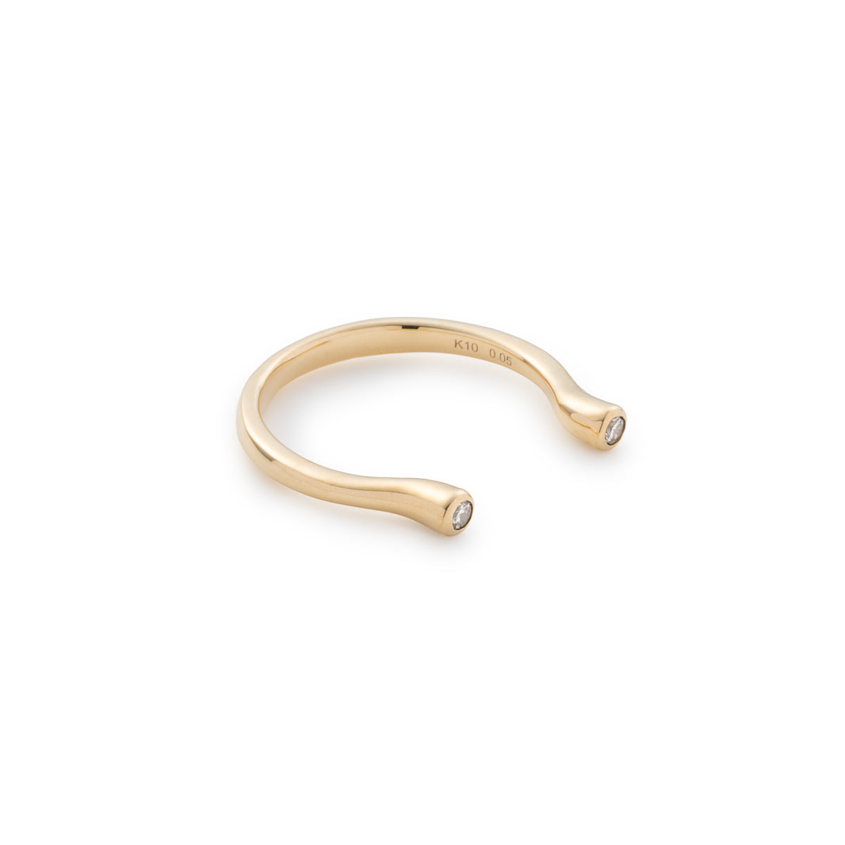 【Made-To-Order】 DROSERA Diamond Cuff Ring