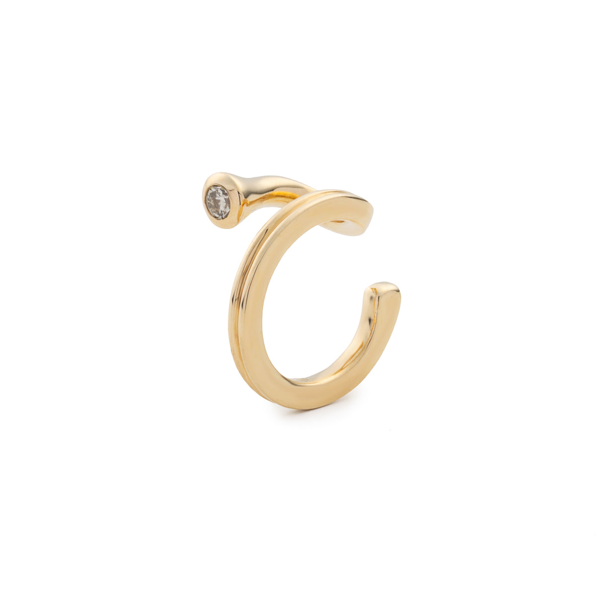DROSERA Diamond Ear Cuff