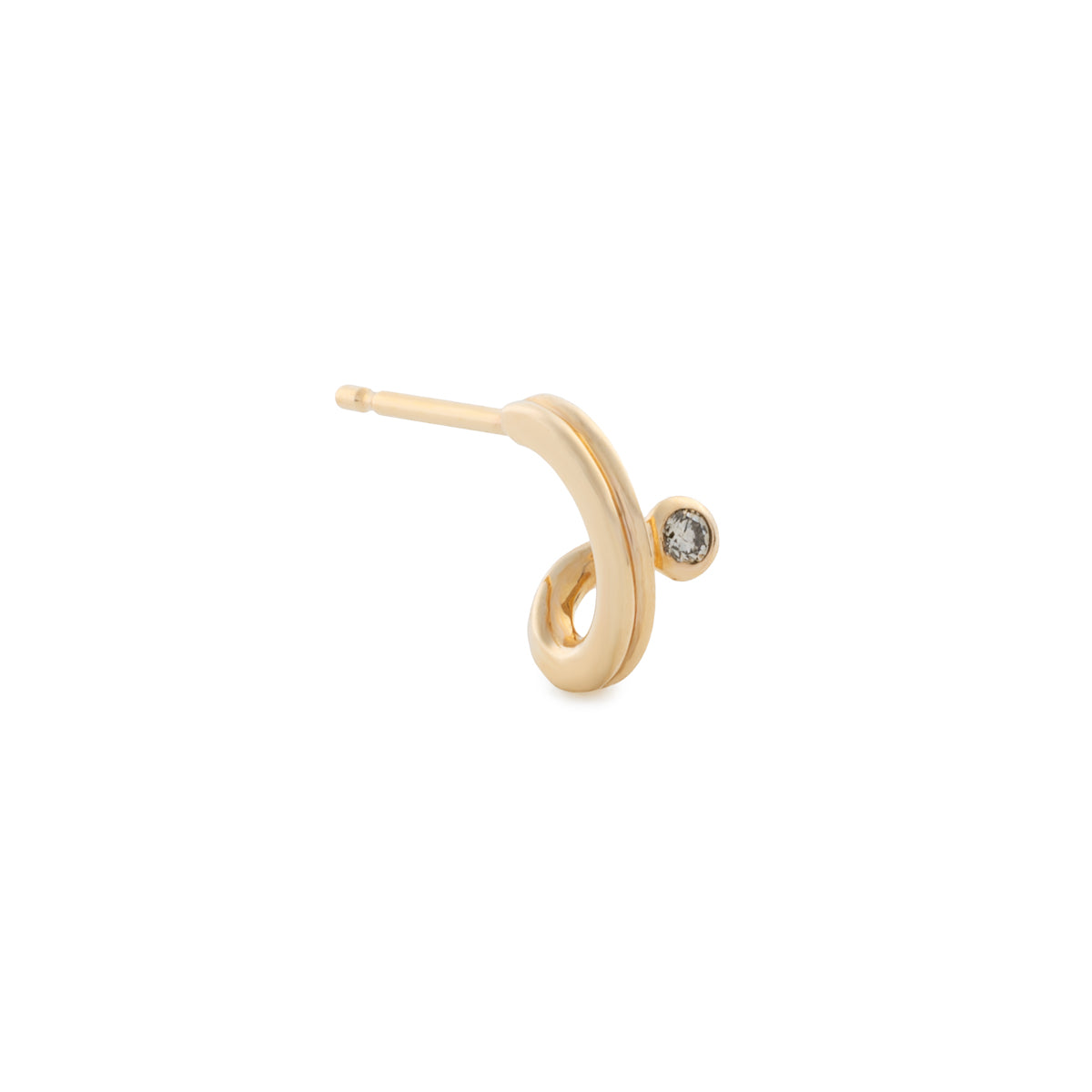 DROSERA Diamond Earring for Left ear
