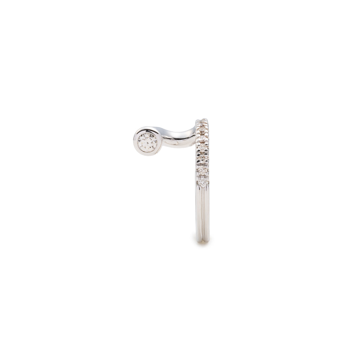 DROSERA Diamond Ear Cuff