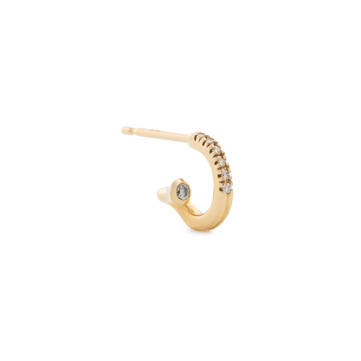 DROSERA Diamond Earring for Right ear