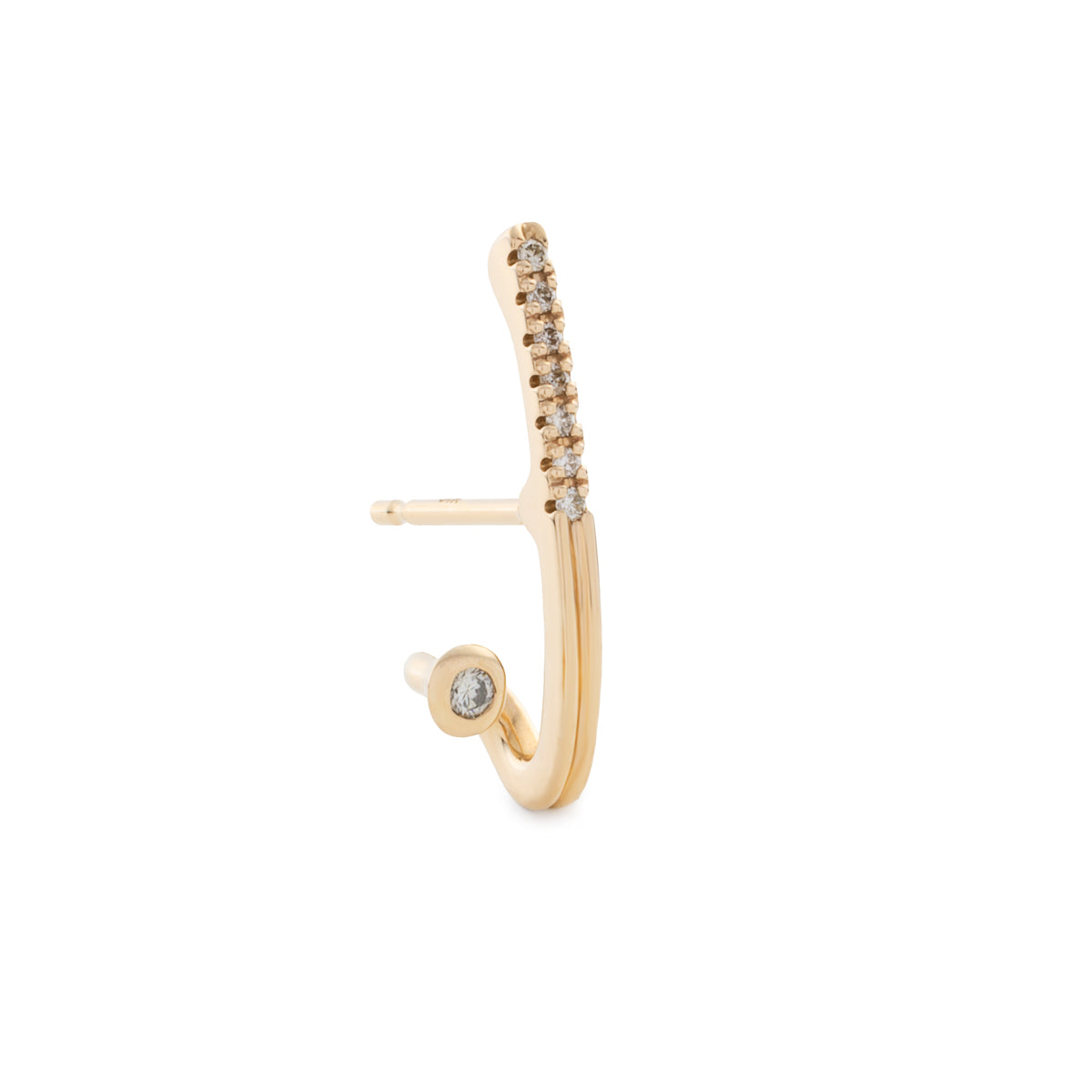 DROSERA Diamond Earring for Right ear