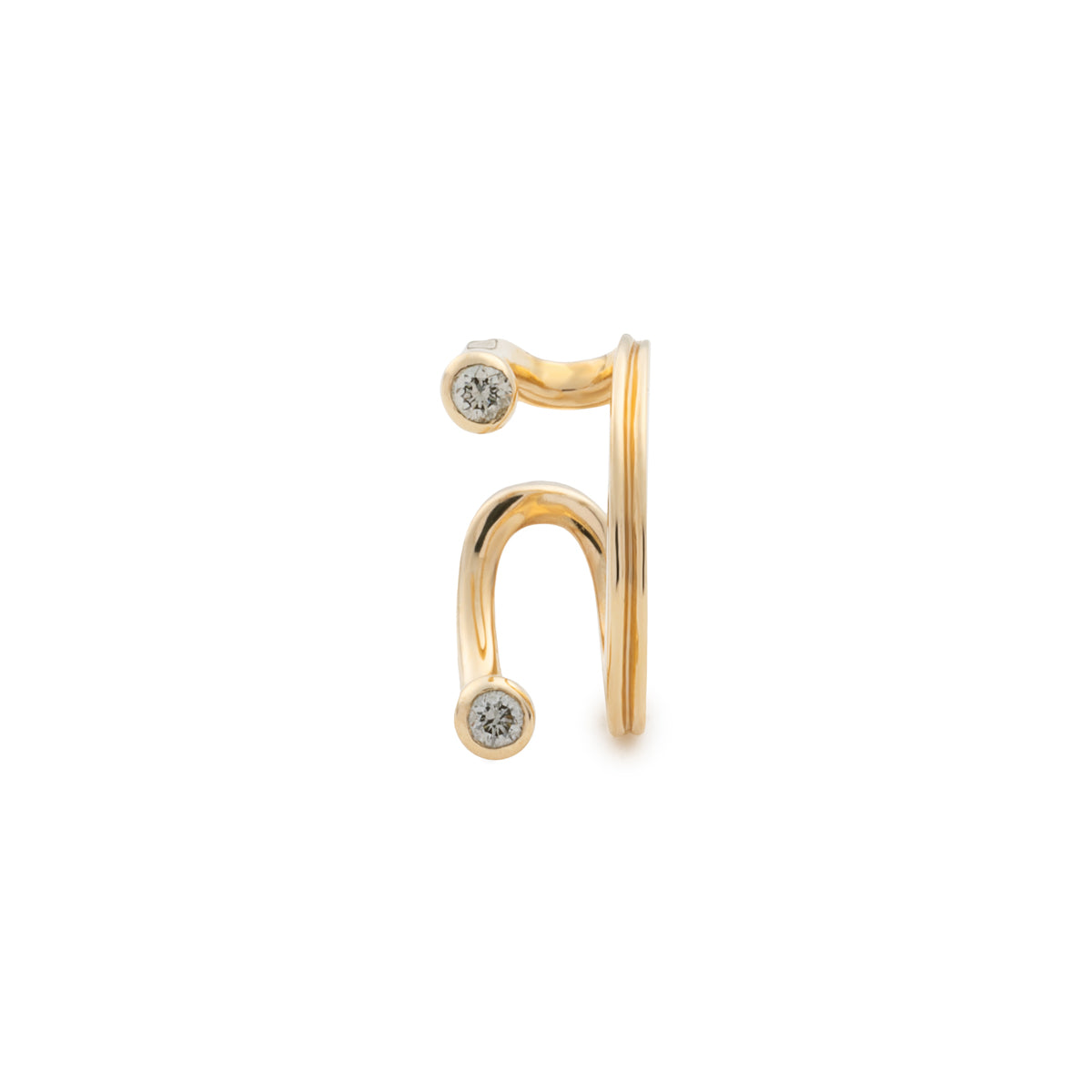 DROSERA Diamond Ear Cuff