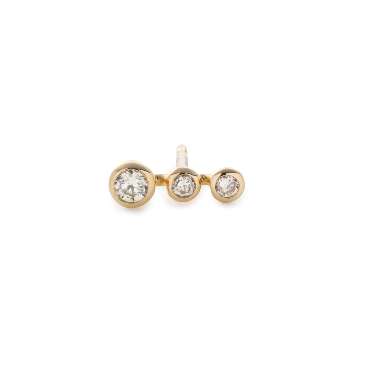 DROSERA Diamond Stud Earring