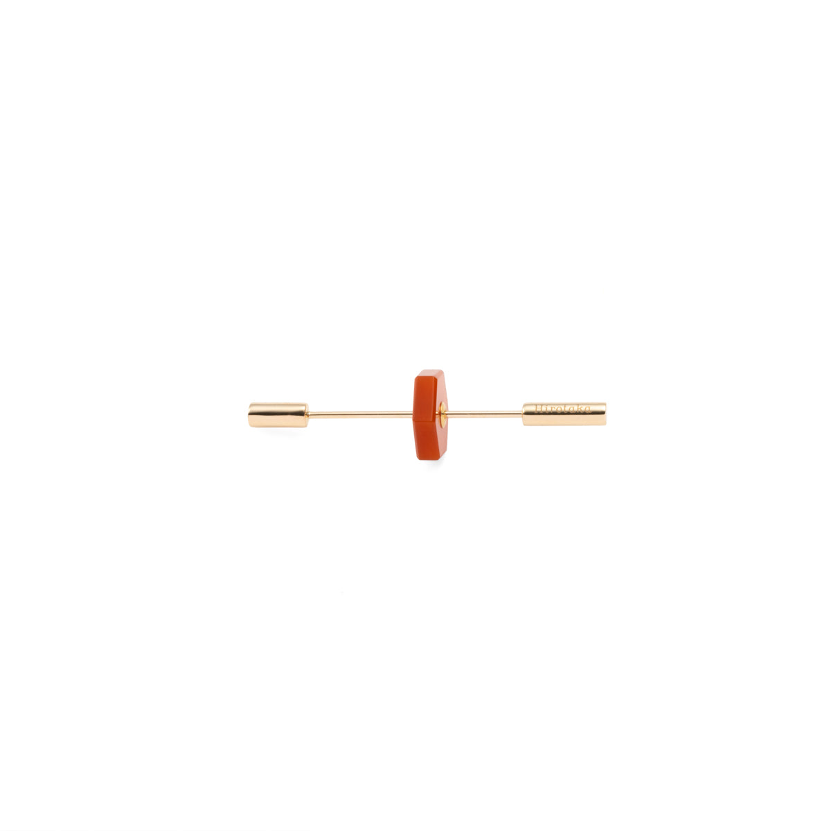 Short SPEAR Earring, Carnelian