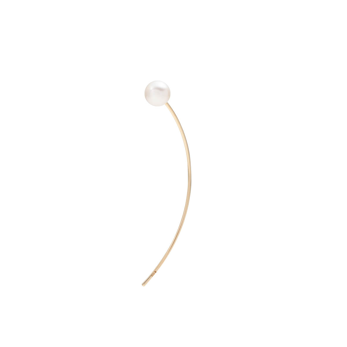 Akoya Pearl Arrow Earring