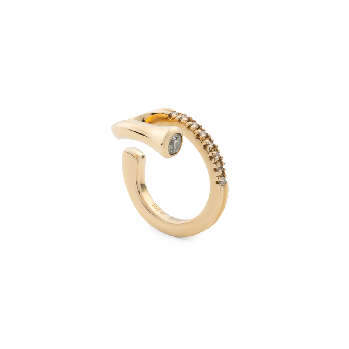 DROSERA Diamond Ear Cuff
