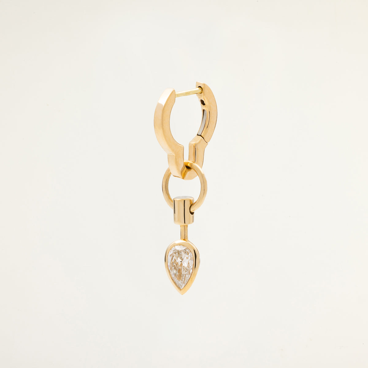 L.a.brown Hypnotic Lab Grown Diamond Pendulum Earring