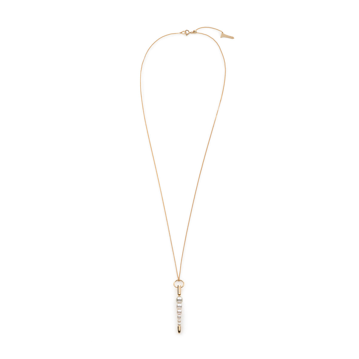 PUNCTURE Pearl Necklace