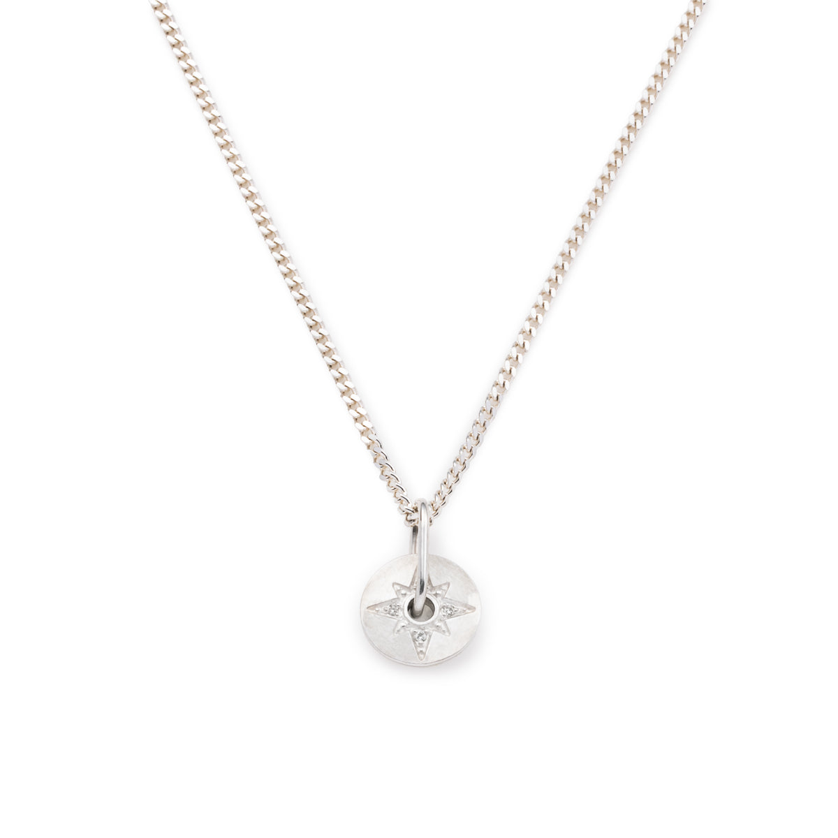 CELESTIALS THE STAR Diamond Necklace Mini