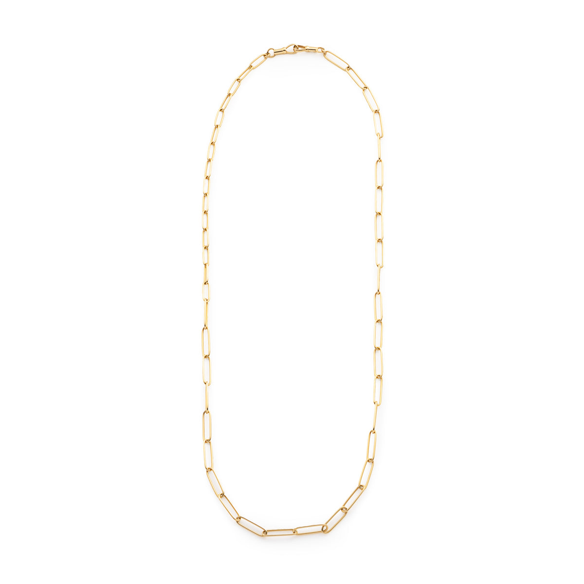 【Made-To-Order】K18 ALL ABOUT BASICS Clip Chain Necklace