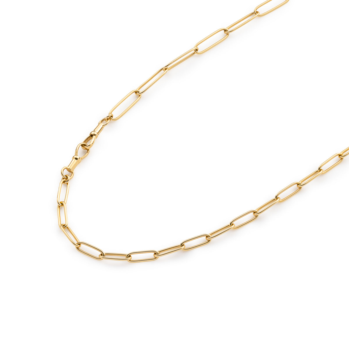 【Made-To-Order】K18 ALL ABOUT BASICS Clip Chain Necklace