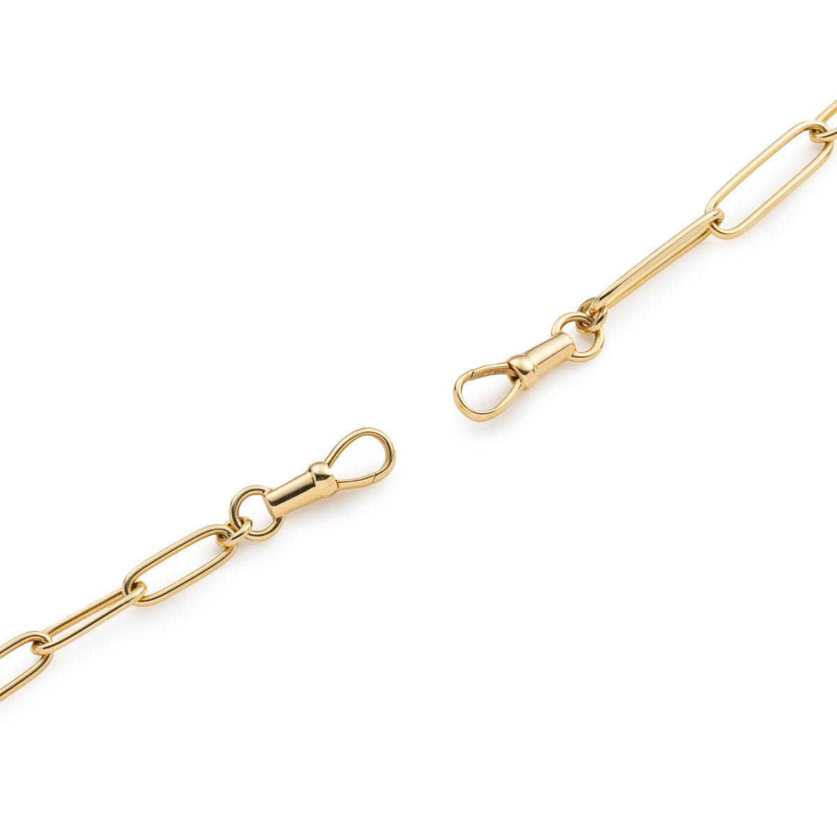 【Made-To-Order】K18 ALL ABOUT BASICS Clip Chain Necklace