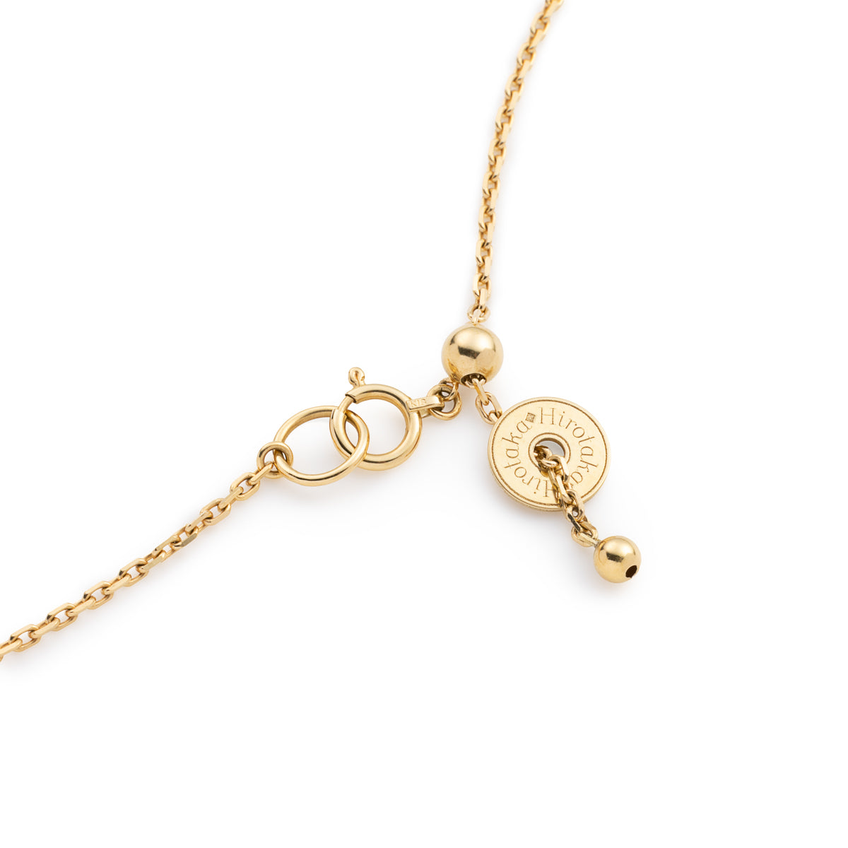 K18 ALL ABOUT BASICS Modified Fancy Cut Diamond Necklace