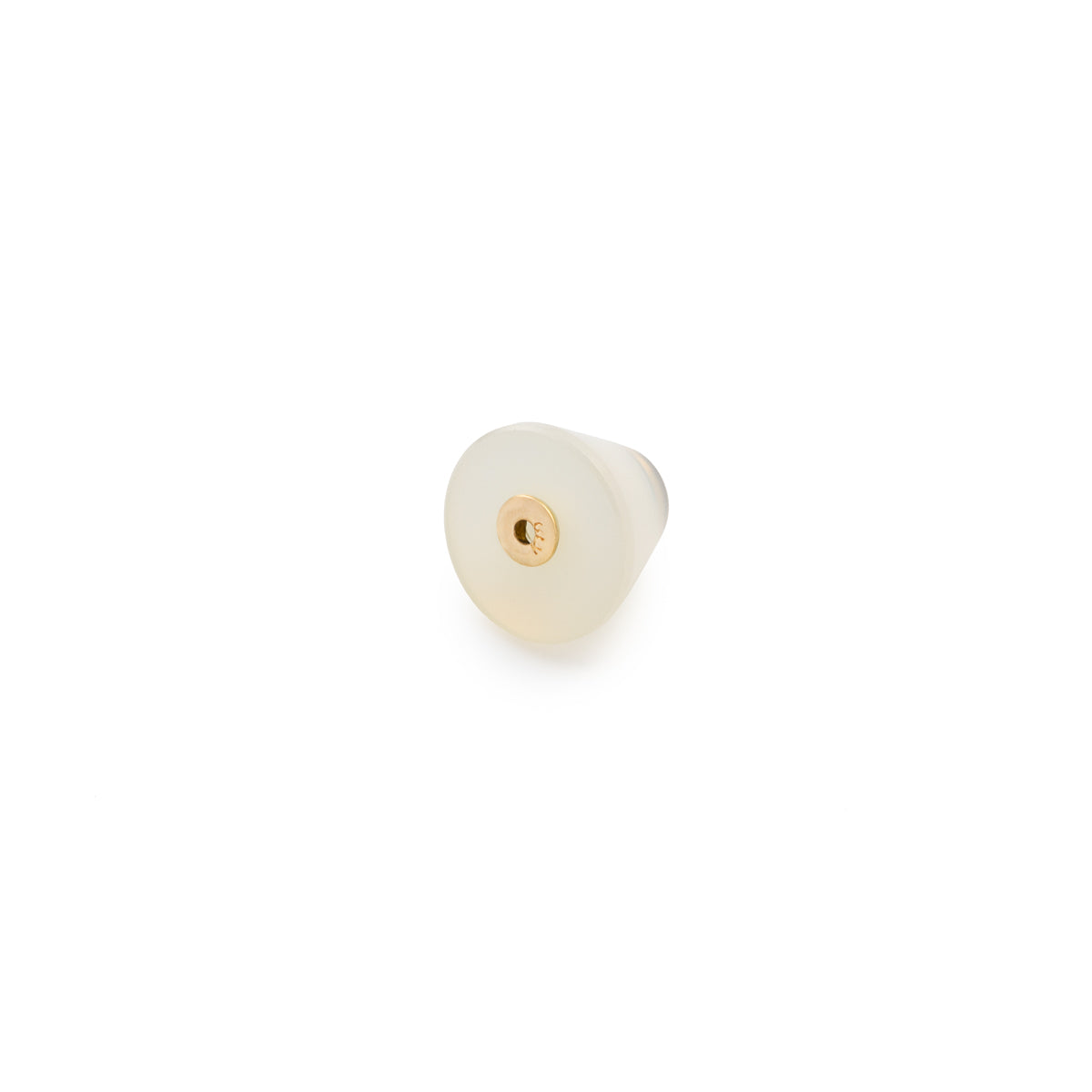 Corn White Chalcedony Stone for SPEAR Earring
