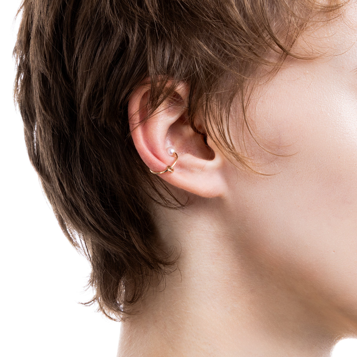 HONEY ANT Akoya Pearl Ear Cuff