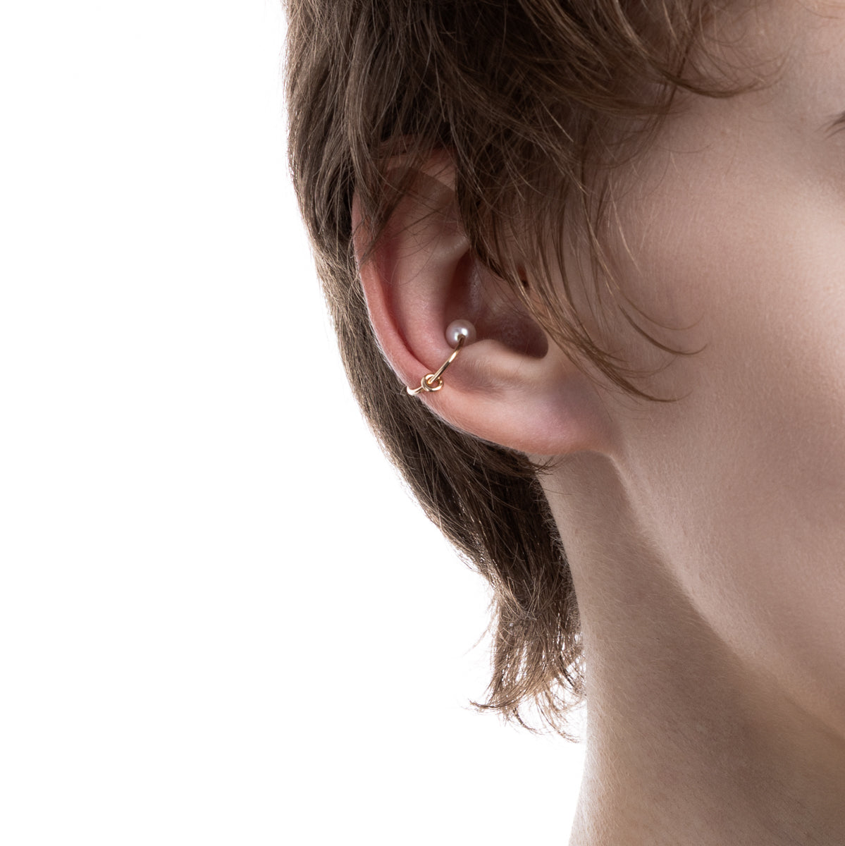 HONEY ANT Akoya Pearl Ear Cuff