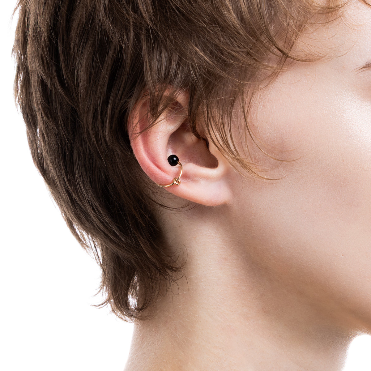 HONEY ANT Onyx Ear Cuff
