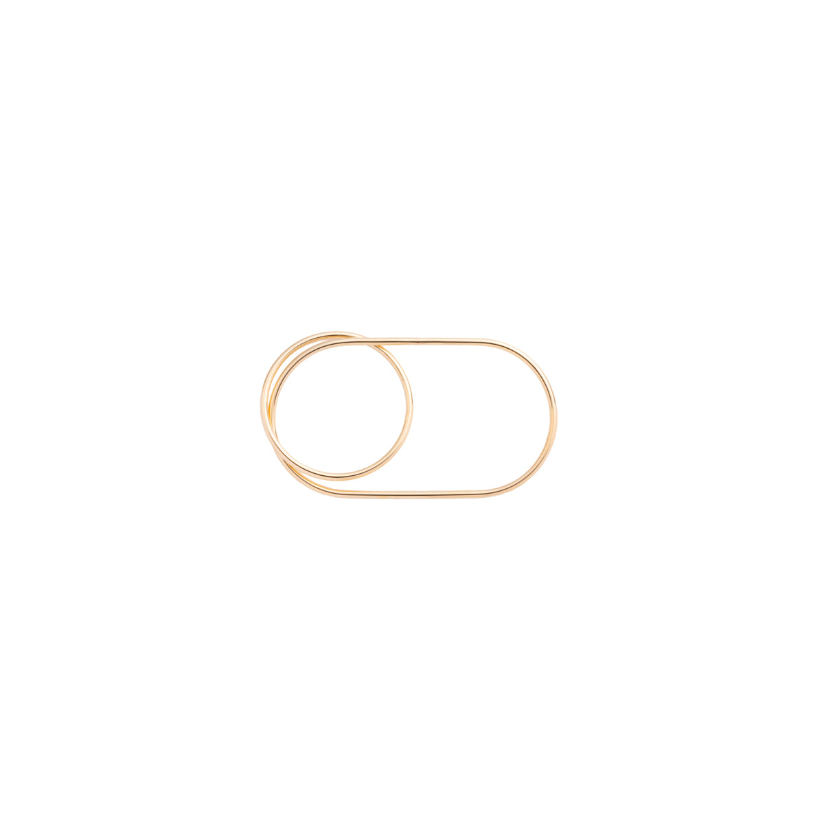 ALL ABOUT BASICS Double Finger Ring