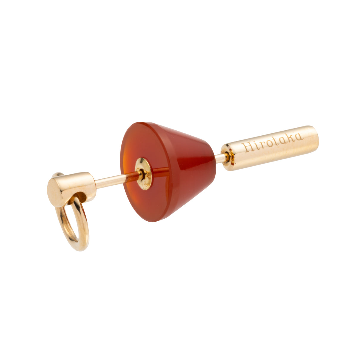 SPEAR Door Knocker Earring Small size, Carnelian