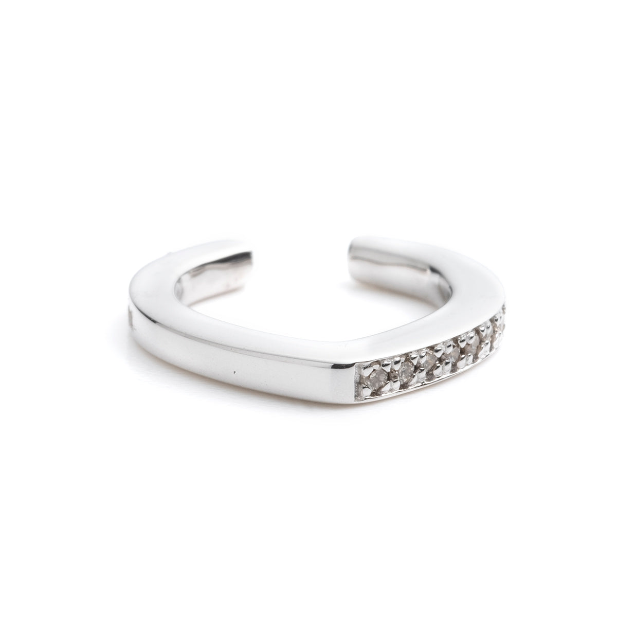 MANHATTAN Diamond Ear Cuff Small size