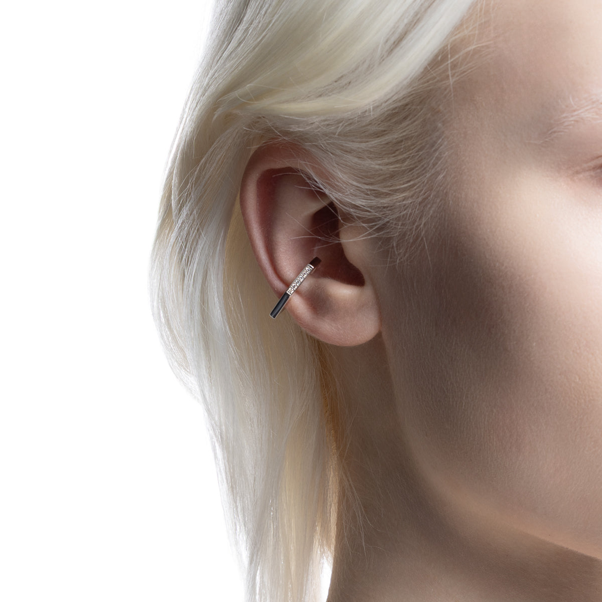 MANHATTAN Polygon Diamond Ear Cuff