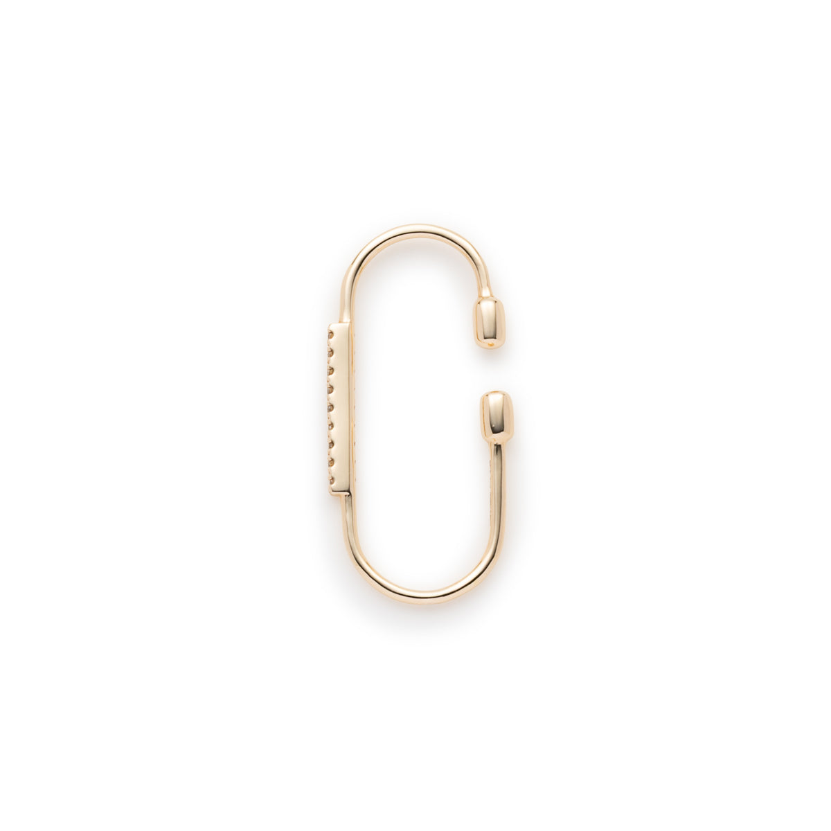 MIRÓ Diamond Ear Cuff Medium size