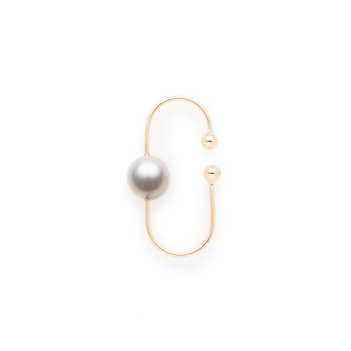 MIRÓ Akoya Pearl Ear Cuff Medium size