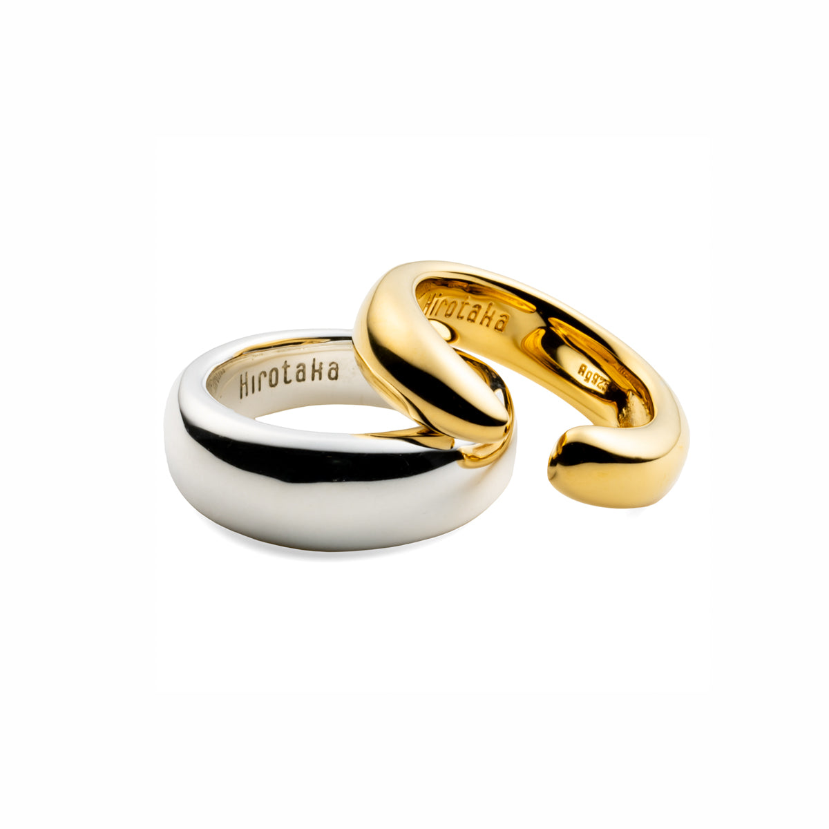 PARAKEET Set Ring Gold Plated