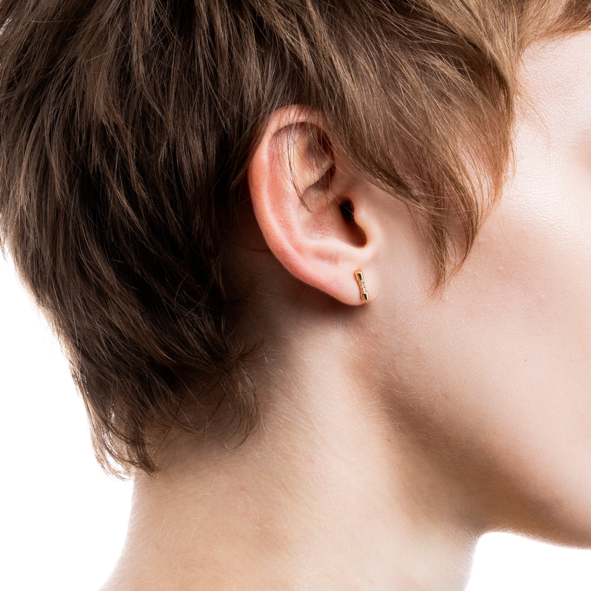 PUNCTURE Diamond Earring